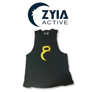 FINAL PRICE. ZYIA CLEAROUT!! Black Gold Kettle Moon Tank